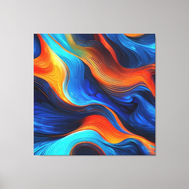 Ocean Lava "Oceanforge" Leinwanddruck (Vorderseite)