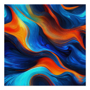 Ocean Lava "Oceanforge" Poster