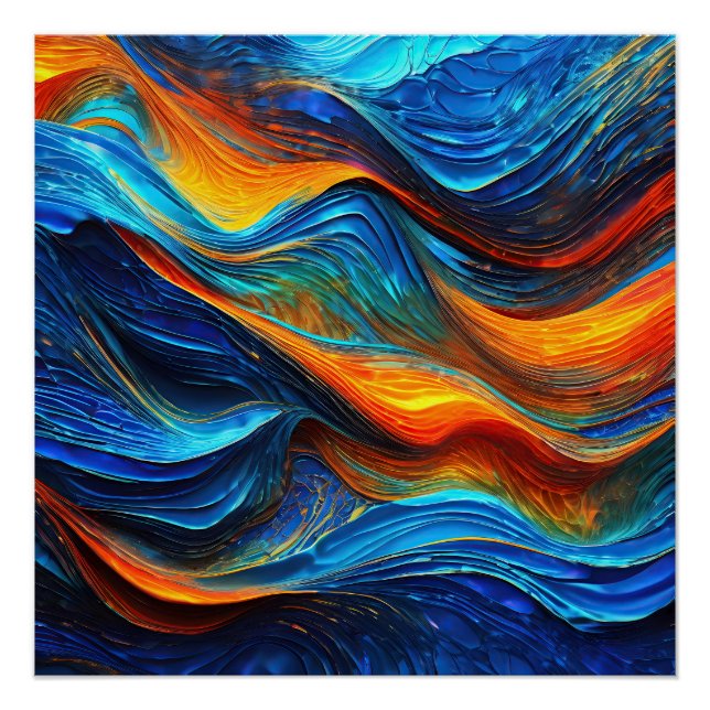 Ocean Lava "Pyroquatic" Poster (Vorderseite)