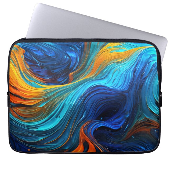 Ocean Lava "Tempestial" Laptopschutzhülle (Vorderseite)