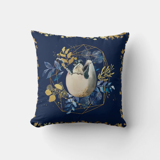 Ocean Liebhaber Baby Schildkröten entkommen Wasser Kissen (Vorderseite)