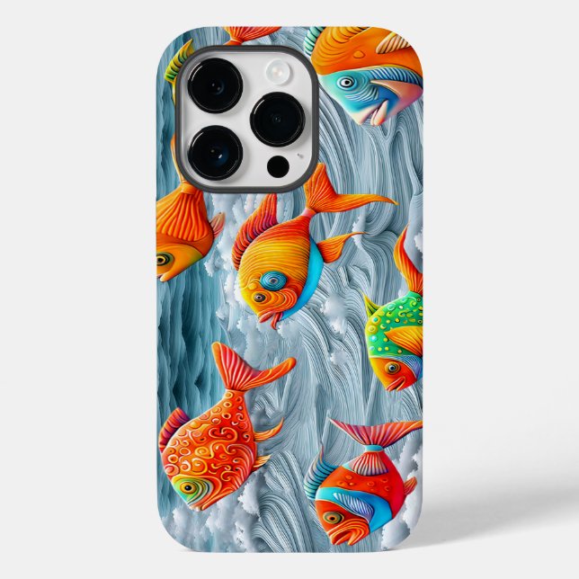 Ocean Life Case-Mate iPhone Hülle (Rückseite)