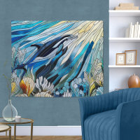 Ocean Life - Digital Art Mosaik