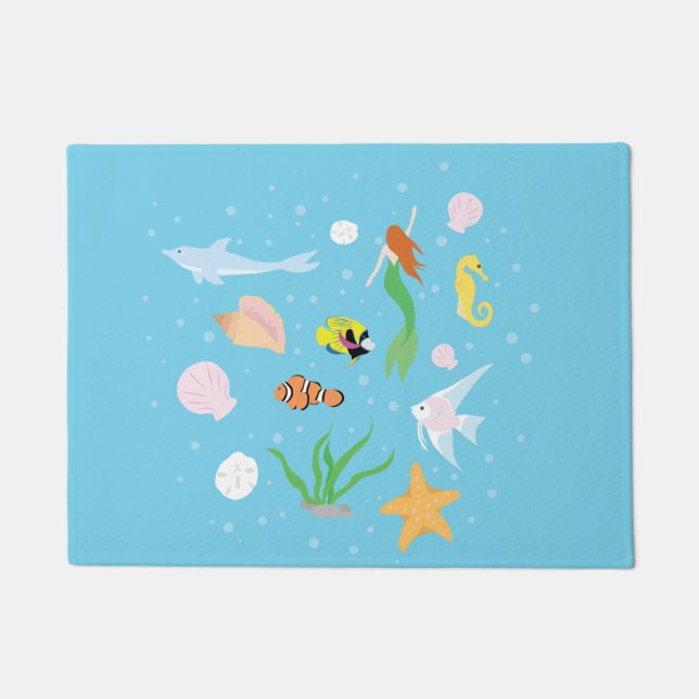 Ocean Life Fußmatte (Vorderseite)