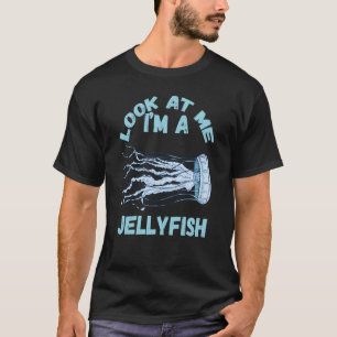 Ocean Life Jellyfish Unterwasser Captain Fisch T-Shirt