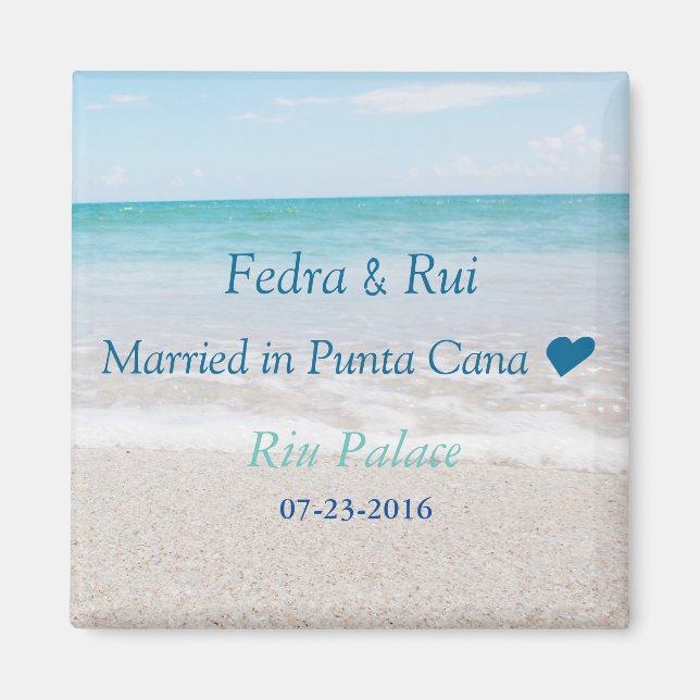 Ocean Magnet für Paare in der Liebe (Vorne)