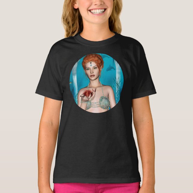 Ocean Mermaid T-Shirt (Vorderseite)