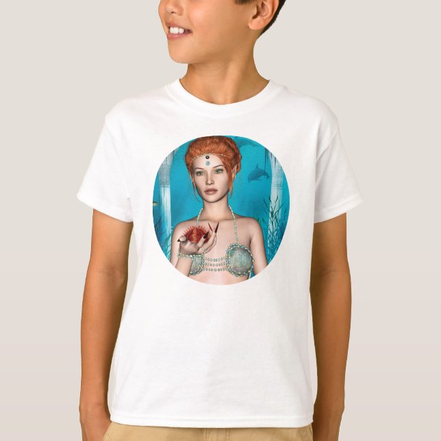 Ocean Mermaid T-Shirt (Vorderseite)