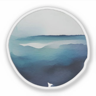 Ocean Mist Horizon Aufkleber