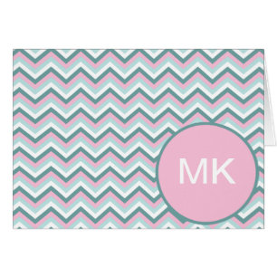 Ocean Mist Zickzack Muster