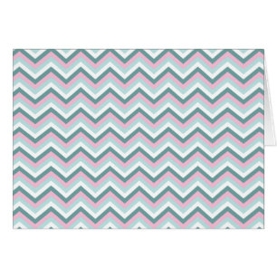 Ocean Mist Zickzack Muster