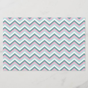 Ocean Mist Zickzack Muster