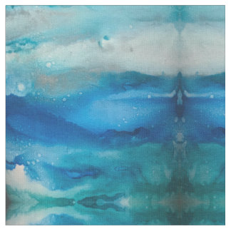 Ocean Moods Fabric | Style #4 | Blue Beach Stoff