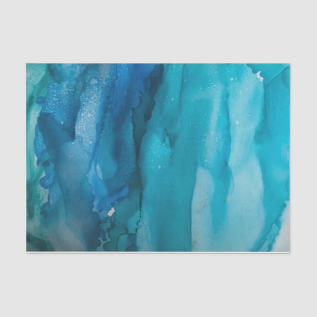 Ocean Moods Tissue | Style #2 | Geschenke Seidenpapier (Vorderseite)