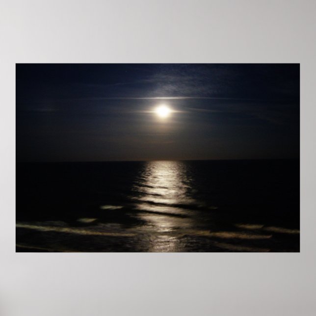 Ocean Moon Poster (Vorne)