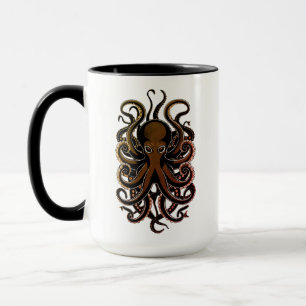 Ocean Mystique Octopus Design Tasse