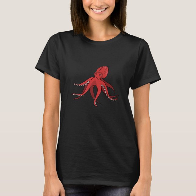 Ocean Octopus 1 T-Shirt (Vorderseite)