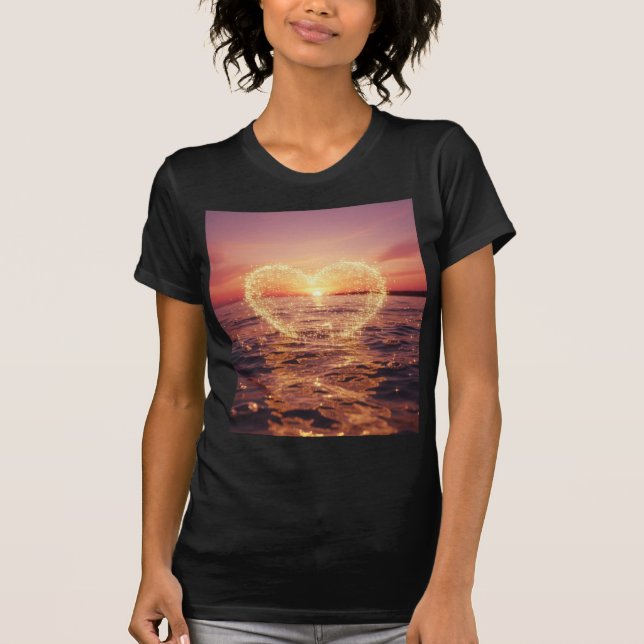 Ocean Of Oneness Heartlight T-Shirt (Vorderseite)