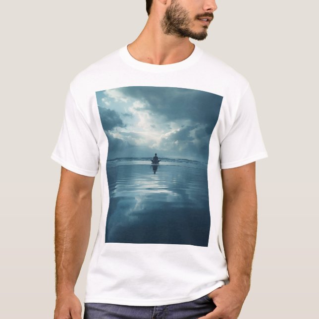 🌊 Ocean of Stillness: Nirvana Beyond Turbulence T-Shirt (Vorderseite)