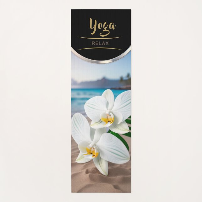 Ocean Orchid - Yoga Mat Yogamatte (Vorderseite)
