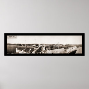 Ocean Park Foto Santa Monica 1914 Poster