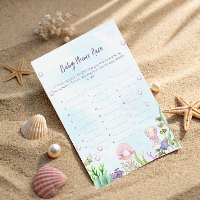 Ocean Pearl Name Race Games (Von Creator hochgeladen)