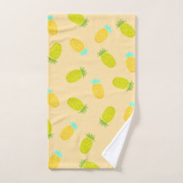 Ocean Pineapples Pattern Handtuch