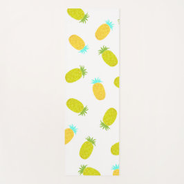 Ocean Pineapples Pattern Yogamatte