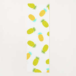 Ocean Pineapples Pattern Yogamatte
