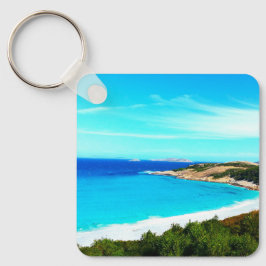 Ocean Print Key Ring Schlüsselanhänger
