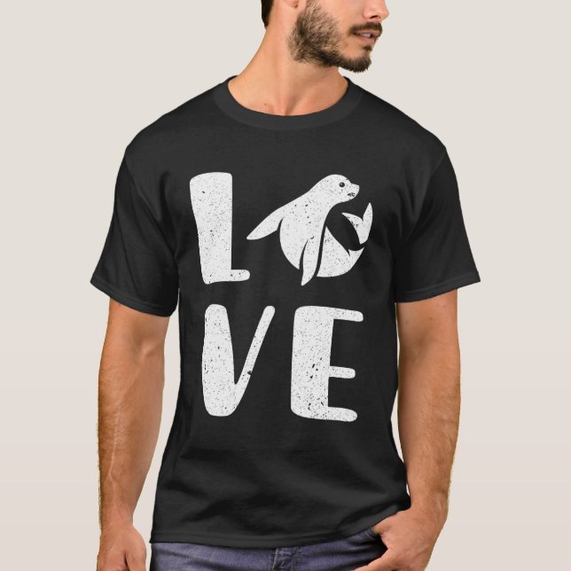 Ocean Puppy Siegel Day Sea Lion T-Shirt (Vorderseite)