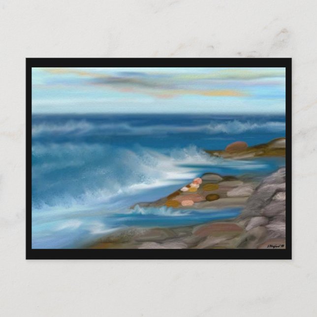 Ocean Roar Postcard Postkarte (Vorderseite)