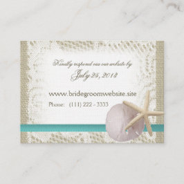 Ocean Romance Small Insert Card