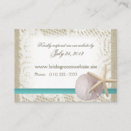 Ocean Romance Small Insert Card