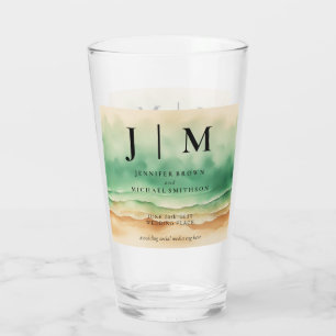 Ocean Sand Beach Hochzeit Party Saison Sommer Glas