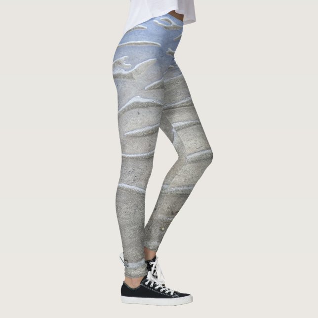 Ocean Scenes Sandy Beach Leggings (Rechts)