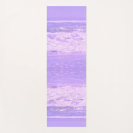 Ocean Sea Beach Lila Waves Wasser Yogamatte