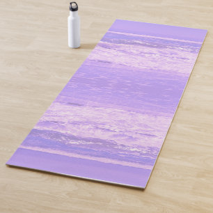 Ocean Sea Beach Lila Waves Wasser Yogamatte
