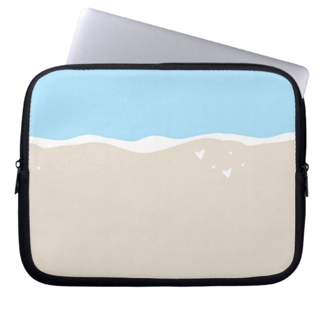 Ocean Sea Muschel Laptop Sleeve Schutzhülle (Vorderseite)