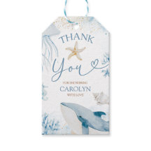 Ocean Sea You Soon Summer Gift Tag