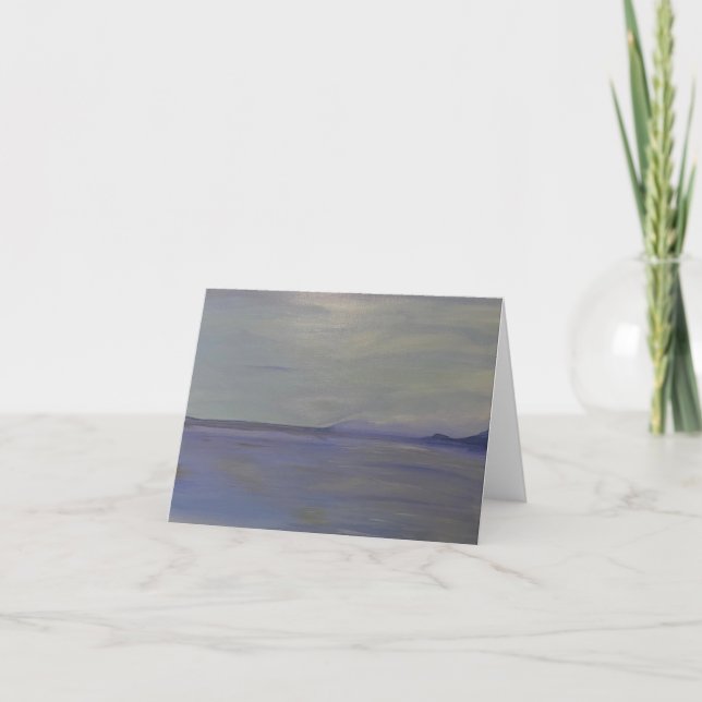 Ocean Seascape Card (Vorderseite)