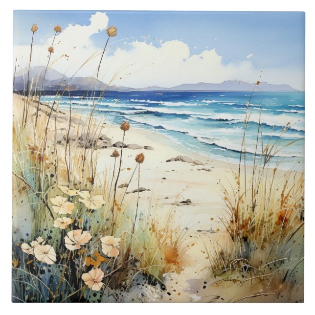 Ocean Seascape Fliese (Vorderseite)