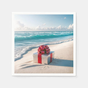 Ocean Seashore Weihnachtsgeschenk Serviette