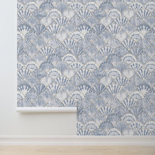 Ocean Shelfs Meerjunggold Tapete