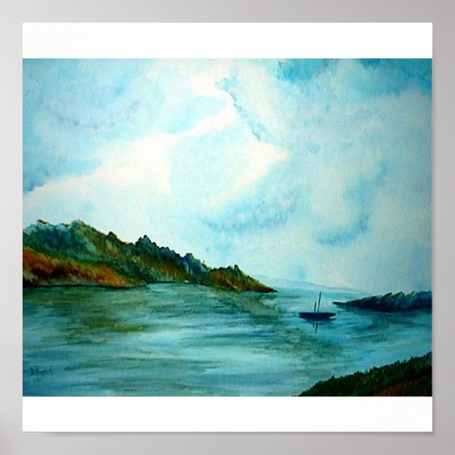 Ocean Shore Poster (Vorne)