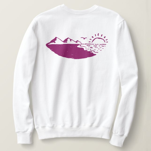 Ocean Side Sinti und Roma Nurse Sweatshirt (Design Rückseite)