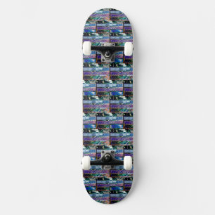 #OCEAN&SKY #THESURFINGMERMAID @ MAGHIE.ORG SKATEBOARD