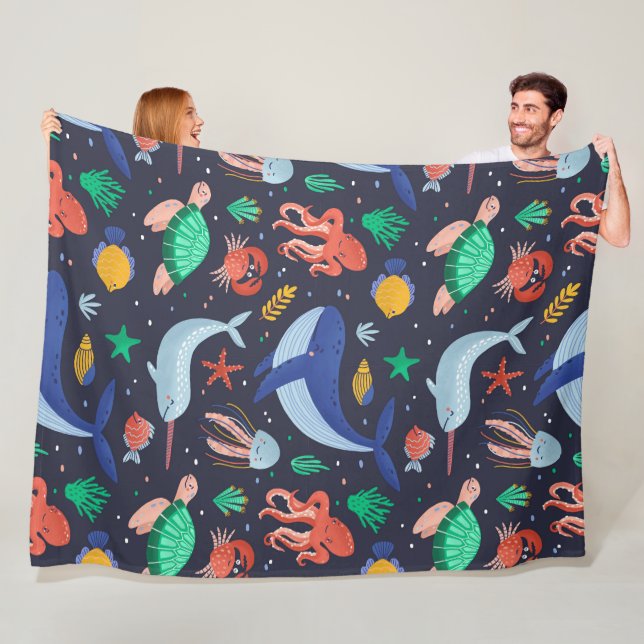 Ocean Sleep 60x80 Fleece Blanket (Beispiel)