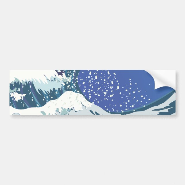 Ocean Spray Autoaufkleber (Vorne)