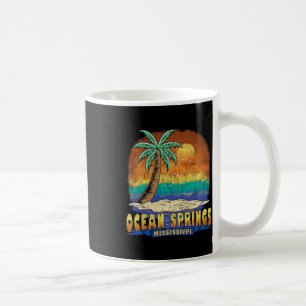 Ocean Springs Mississippi Vintage Souvenir mit Geb Kaffeetasse